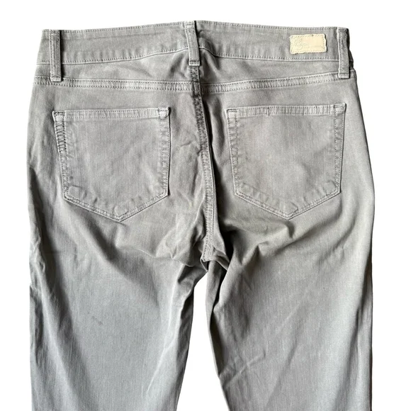 PAIGE Light Gray Verdugo Vegan Skinny Denim Jeans Size 28 Minimalist Casual - Picture 9 of 9
